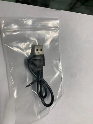 12"- 1 ft,  Micro round USB Fast Charger Data Sync Black Cable for  Samsung, LG - Image 1 of 4