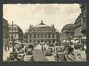 OLD Street View Postcard Paris & Its wonders The Place at the Opera Theater GUY - Picture 1 of 3