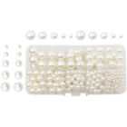  440 Pcs DIY Jewelry Making Supplies Crafting Beads Pearl Artificial