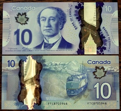 Canada 2005 Issue 10$ "Paper" Banknote - Scarce - Gem UNC - Image 1 of 3