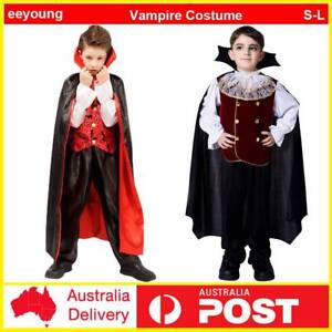 Las mejores ofertas en Traje completo de poliéster vampiro disfraces para  niños | eBay