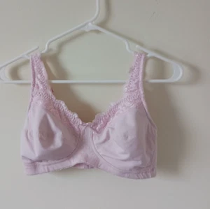 American Breast Care ABC Mastectomy Pink Bra Size 36D Floral Wireless Style 101 - Picture 1 of 5