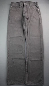 Men's 2012 Levi's 514 Twill Jeans Straight Gray Size 29x30 - Picture 1 of 11