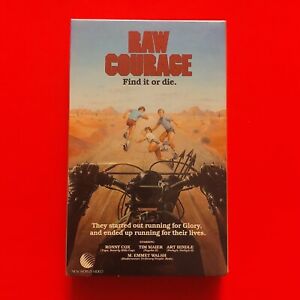 RAW COURAGE 1983 Beta Betamax Brand New World Pictures Factory Sealed Watermarks