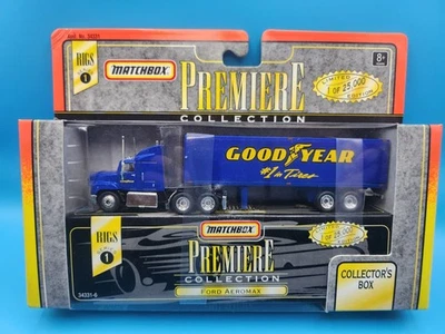 Matchbox Z98 Rigs Series 1 Premiere Collection Ford Aeromax Goodyear 1/25000 - Image 1 of 3