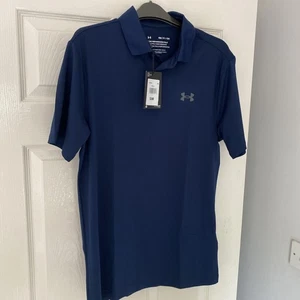 Under Armour Mens Polo Shirt Golf Short Sleeve Lightweight Breathable size small - Picture 1 of 5