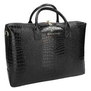 Sac à champagne Scavi & Ray sac pour ordinateur portable sac d'affaires sac de bureau noir étui - Photo 1/4