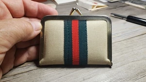Vintage Gucci Stripe Travel Sewing Kit w/ Original Contents Estate Find - Picture 1 of 3