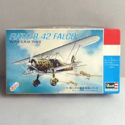 Vintage 1977 Revell 1:72 FIAT C R 42 FALCO Model Kit H-648 - Immagine 1 di 4