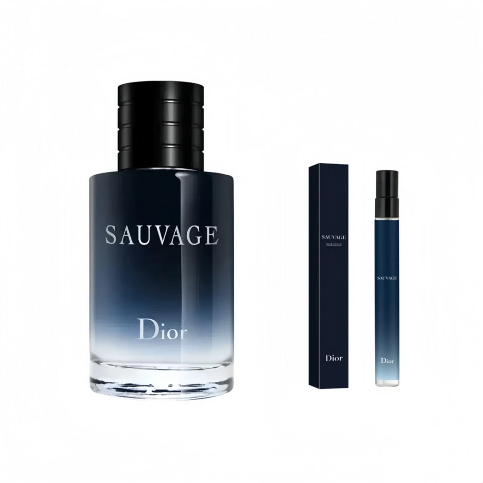 DIOR Sauvage EAU DE PARFUM EDT Splash 0,34 oz 10 ml NUEVA CAJA Viaje MINI TAMAÑO Foto 1 de 1