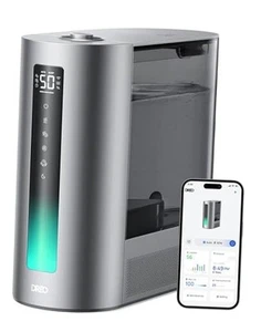 6L Humidifiers for Bedroom, Smart Warm & Cool Mist for Large Room, 60Hr Quiet - Picture 1 of 7