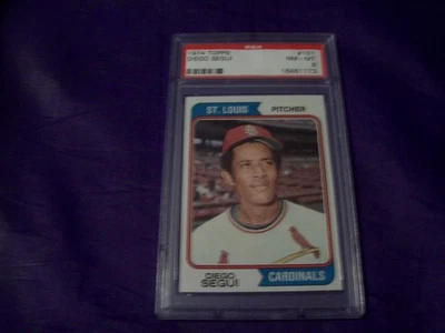 1974 TOPPS #151 DIEGO SEGUI PSA 8 - Image 1 of 2
