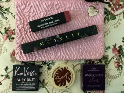 Makeup Lot Of 5 New Full & Sample size Ipsy/allure, MAC Lip, Tarte Blush - Image 1 of 4