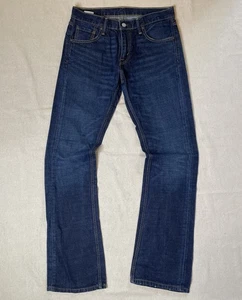 Pantalones de mezclilla Levis 527 para hombre 30x32 lavado oscuro ajustados corte bota azul elástico occidental - Imagen 1 de 11