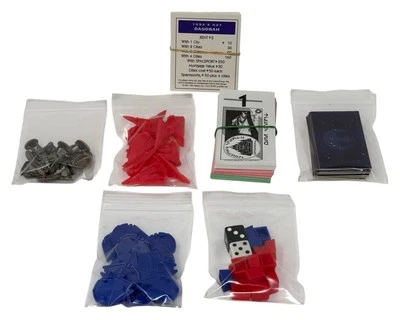 1997 Star Wars Monopoly Classic Trilogy Edition Replacement Pieces Movers Cards - Image 1 of 4