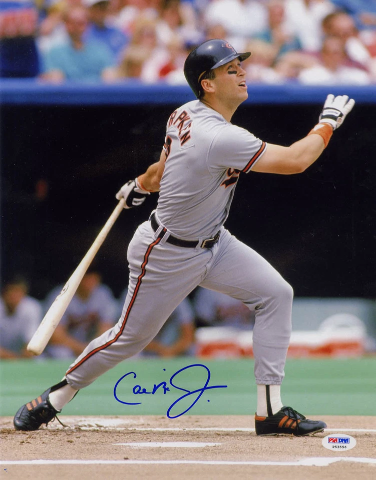 Cal Ripken Jr. SIGNED 11x14 Photo Baltimore Orioles PSA/DNA AUTOGRAPHED - Image 1 of 1