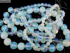 Natural White Opalite Gemstone Round Beads 15.5'' 2mm 4mm 6mm 8mm 10mm 12mm 14mm