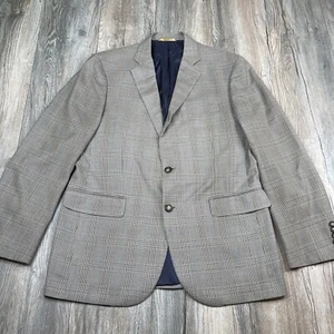 Brooks Brothers 1818 Madison Fit Blazer Jacket Silk/Wool Houndstooth Size 40R - Picture 1 of 12