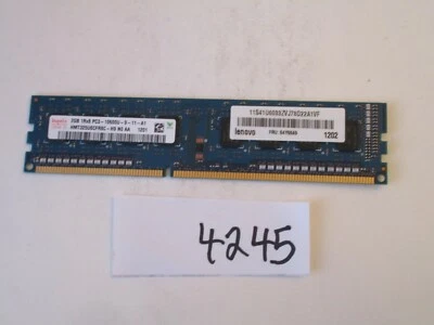 Hynix HMT325U6CFR8C-H9 2Gb PC3-10600 1333Mhz DDR3 Desktop Memory RAM (4245) - Image 1 of 2