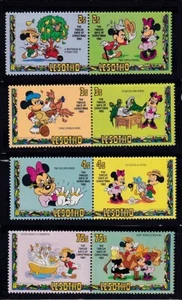 MINT NEVER HINGED LESOTHO DISNEY TOPICALS #381/649 CV$104.75 - Picture 1 of 8