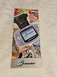 GBA Game Boy Advance e-Reader Print Broschüre Original Nintendo Promo ULTRA RARE - Bild 1 von 7