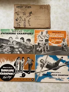 1940’s Jack Armstrong’s Library Of Sports Booklets - Picture 1 of 3