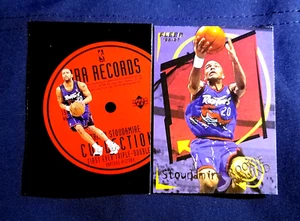 Damon Stoudamire Upper Deck NBA RECORDS COLLECTION & Fleer Rookie Sensation - Picture 1 of 2
