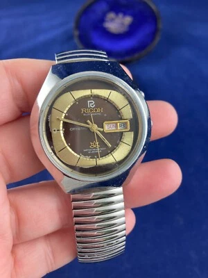 Stainless Steel 1970s Watch Ricoh Automatic Working Order 21 Jewels Water Resist - Image 1 of 4