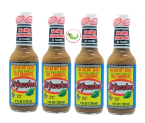 El Yucateco Mexican Habanero XXXtra Hot Sauce - 4 Bottle Pack FREE SHIPPING - Picture 1 of 3