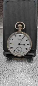Waltham P.J. Bartlett - 925 Sterling silver 17 Jewel Pocket Watch - 16 Ligne - Picture 1 of 6