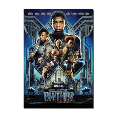 Black Panther Movie Poster | Official Marvel Cinema Wall Art – Film Prints A4 A3 - image 1 of 4