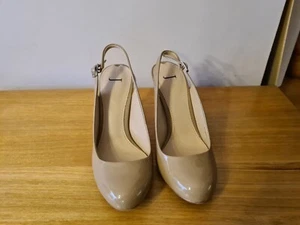 Jasper Conran nude sling back shoes - Picture 1 of 3