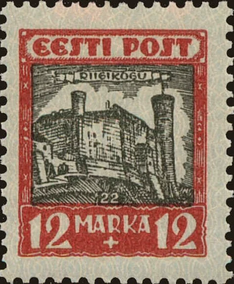 Эстония #Mi65 MNH 1927 Таллиннский замок Тоомпеа [YT88 B17] - Изображение 1 из 1