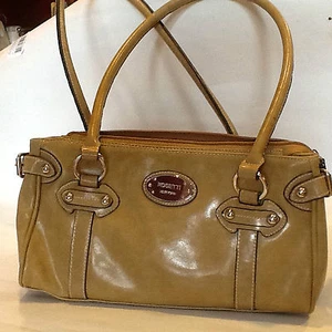 ROSETTI NEW YORK CAMEL HANDBAG WITH MATCHING CLUTCH / WALLET - Picture 1 of 8