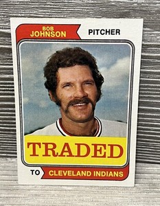 1974 Topps Traded Baseball Bob Johnson #269T Cleveland Indians Vintage MLB Card