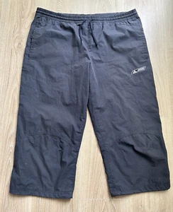 Vintage 2004 Adidas Capri Pants Trousers Shorts Size Medium Blue Navy Y2K 2000s - Picture 1 of 13