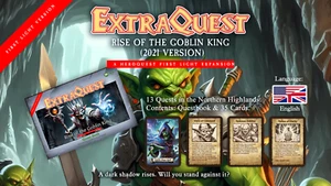 ExtraQuest Rise of the Goblin King Expansion **ENGLISH** (Heroquest First Light) - Picture 1 of 7