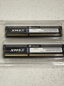 CORSAIR 4pack XMS3 Memory 4GB (2X2GB) 1600Mhz, model: CMX4GX3M2A1600C9-New - Picture 1 of 4