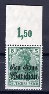 Polonia 8aPOR Borde Superior MNH Perfecto Estado (80084 - Imagen 1 de 1