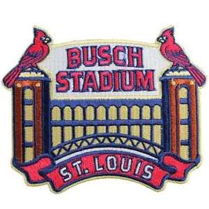 2006 St Louis Cardinals Official Busch Stadium Team Logo Jersey Sleeve MLB Patch - Picture 1 of 1