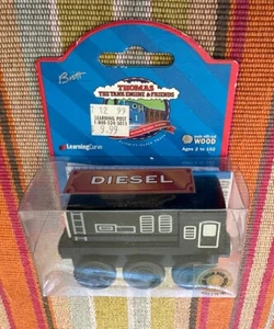 1998 Learning Curve Wooden Thomas Train Diesel! NEW! - Picture 1 of 2