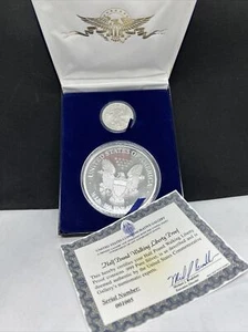 2009 1/2 libbra Walking Liberty argento rotondo con SET Silver Eagle 2009 - Foto 1 di 3