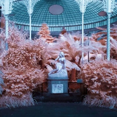 GLASS Infrared R72 Filter. 720nm for Fuji Fujifilm X mount APSC drop in style - Image 1 of 4