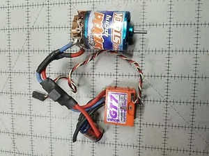 VINTAGE Team Novak GT7 Programmable -NO MOTOR LIMIT BRUSHED With Trinity Motor - Picture 1 of 5