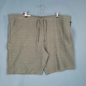 Pantalones cortos de punto Goodfellow para hombre calce relajado cordón verde talla 2XL - Imagen 1 de 12