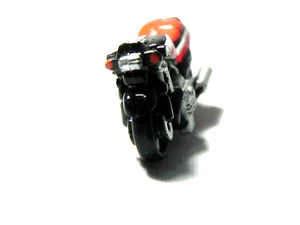 VTG 1987 Galoob Micro Machines MOTO GUZZI ELDORADO MOTORCYCLE BLACK/RED/SILVER - Picture 1 of 8
