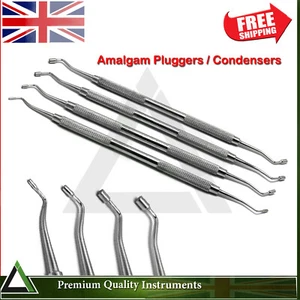 Amalgam Pluggers Condensers Cavity Preparing Dentistry Restoration Instruments - Picture 1 of 5