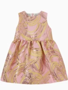 **EMILIO PUCCI**Pink Esploso Print Dress, Junior Couture**Size 3**MSRP$517.00 - Picture 1 of 5