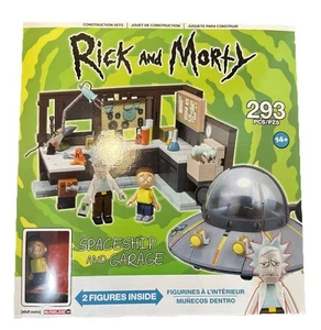 McFarlane Toys Rick and Morty Nave Espacial Garaje Conjunto de Construcción y Figura -... - Imagen 1 de 10