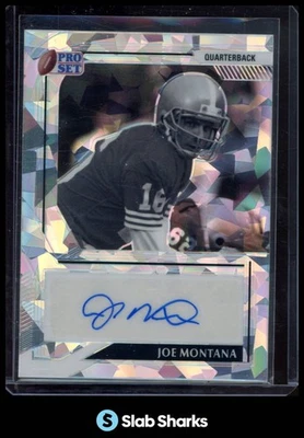 Juego profesional 2022 metal #BW-JM1 JOE MONTANA BLANCO Y NEGRO AUTOMÁTICO CRISTAL PLATA/30 Foto 1 de 4